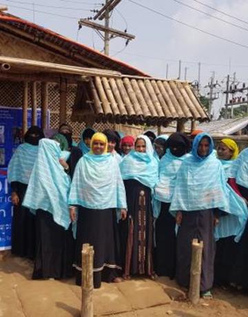 Women's Committee in Leda Camp, Cox's Bazar 