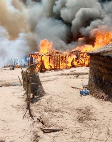 Nigeria fires Nigeria fires