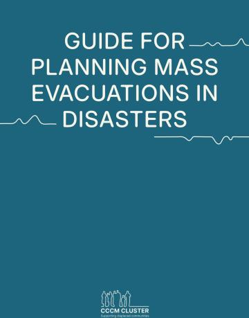 Guide for Planning Mass Evacuations in Disasters (2024) MEND Guide Cover