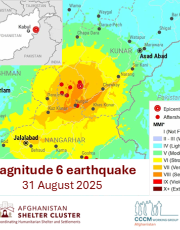 AFG earthquake 2025