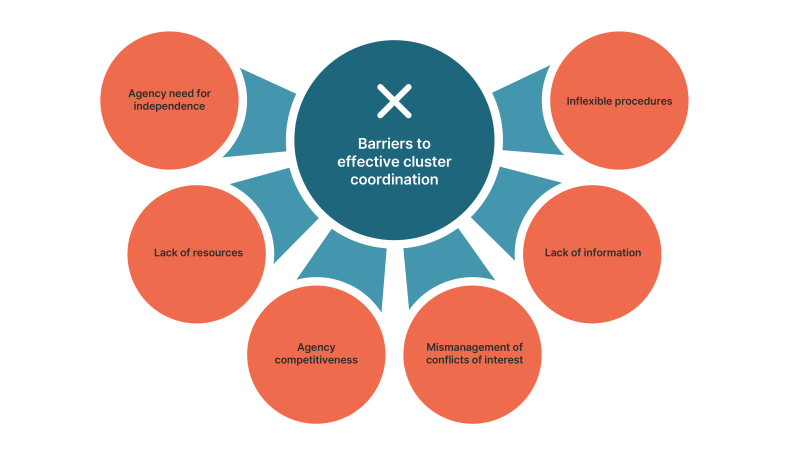 Barriers to effective cluster coordination