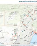 Cartographie des sites et centres collectifs sous CCCM NORD KIVU