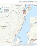 Cartographie des sites et centres collectifs sous CCCM SUD KIVU