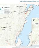 RDC - Cartographie des sites CCCM SUD KIVU Juillet 2024