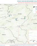 RDC - Cartographie des sites CCCM TANGANYIKA Juillet 2024