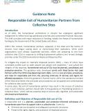 Ukraine: Guidance Note on Responsible Exit of Humanitarian Partners from Collective Sites, May 2025