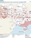 Ukraine: Map of the active collective sites, June 2025
